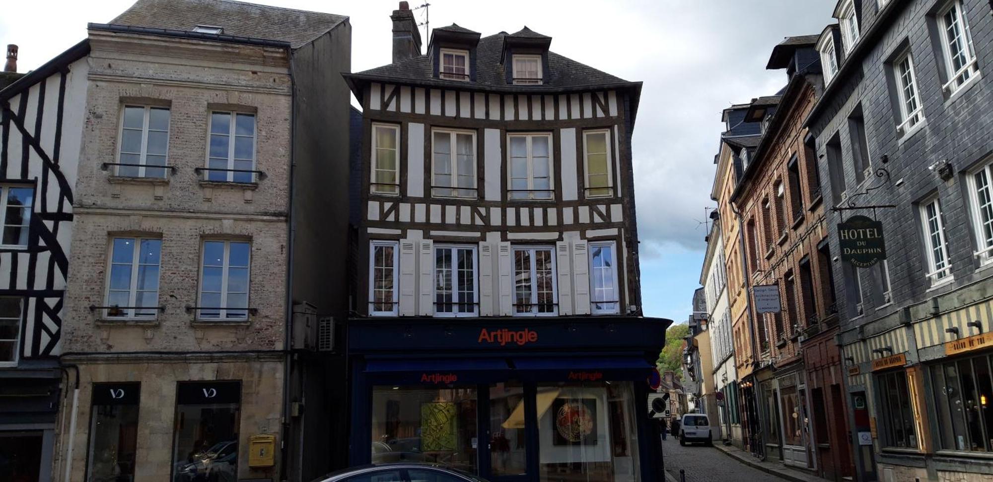 Le Petit Honfleur Apartamento Exterior foto